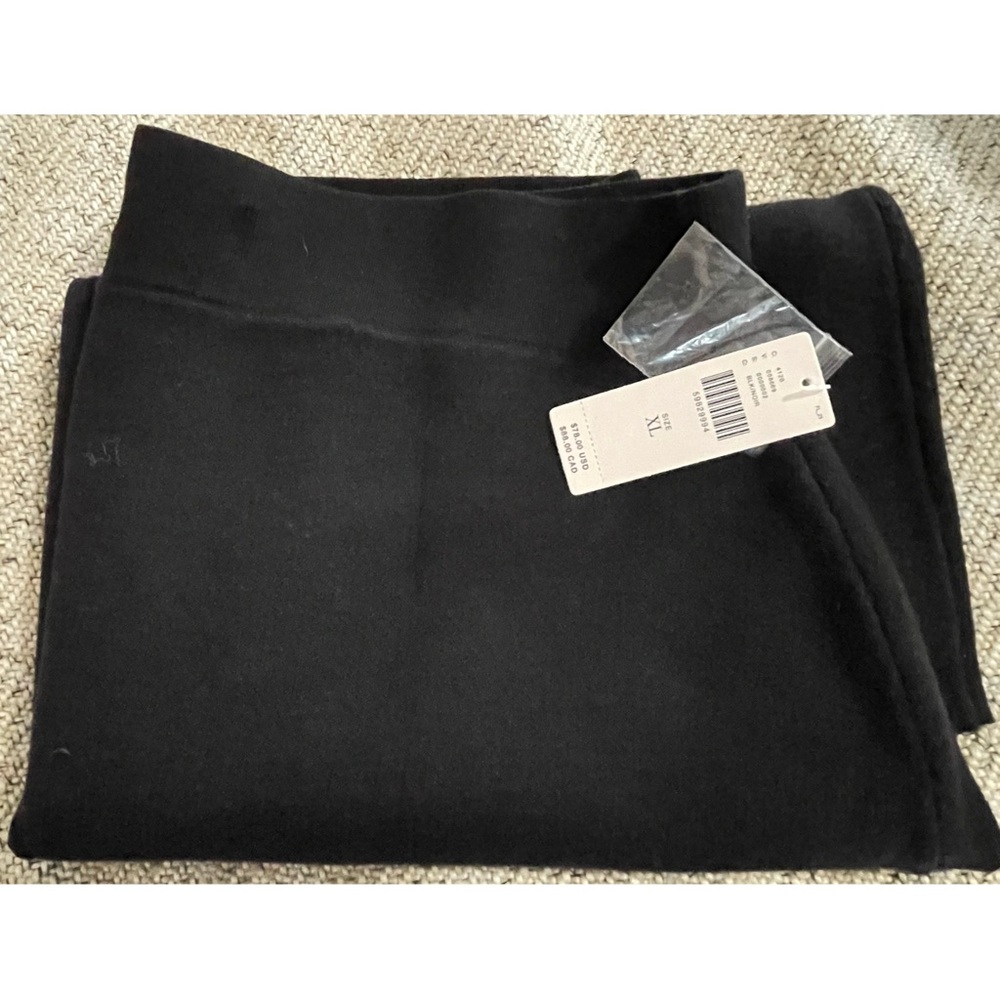 Anthropologie Maeve Anja Sweater Midi Skirt Black NWT SZ XL - Picture 9 of 12